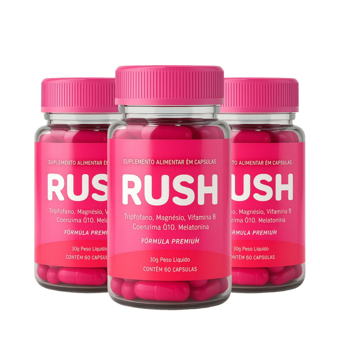 RUSH 90 dias — 3 frascos